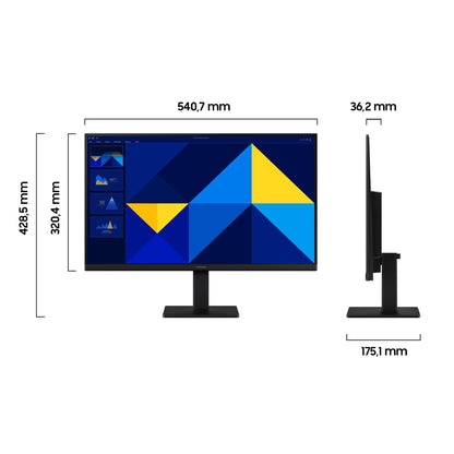 Samsung Essential S3 S30GD Monitor - 24 Zoll Full HD (LS24D304GAUXEN)