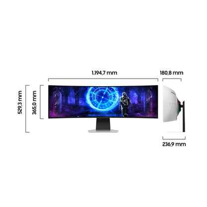 Samsung Odyssey OLED G9 G95SD Gaming Monitor - 49 Zoll DQHD