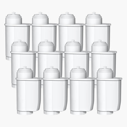 Mutital M400 Wasserfilter für Siemens EQ Kaffeevollautomat, 12er-Pack, Aktivkohle-Filterkartuschen