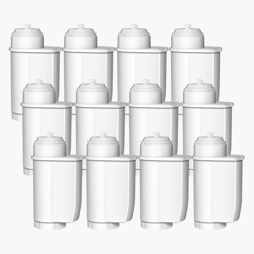 Mutital M400 Wasserfilter für Siemens EQ Kaffeevollautomat, 12er-Pack, Aktivkohle-Filterkartuschen