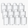 Mutital M400 Wasserfilter für Siemens EQ Kaffeevollautomat, 12er-Pack, Aktivkohle-Filterkartuschen