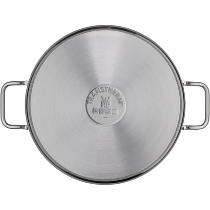 WMF Schmorpfanne 28 cm, Induktion Antihaft, hoher Rand, Deckel
