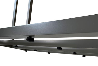 QUICK STAR Metall Kaminholzregal Aussen - Anthrazit XXL