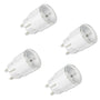Shelly Plug S Gen3 WLAN-Steckdose mit Leistungsmessung, 4er-Set – kompakte Bauform in Weiss mit LED-Anzeige