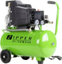 ZI-COM 24E Druckluftkompressor - 24 Liter Tank - Elektro-Kompressor. Blauer 24L Zylindertank. Erzeugt Druckluft für Werkzeuge.