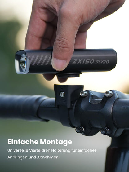 Magicshine ZX150 LED Fahrradlicht 150 Lux StVZO schwarz