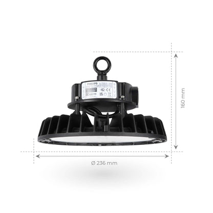 Ledvion LED Hallenstrahler 150W UFO Lampe – Dimmbar 4000K