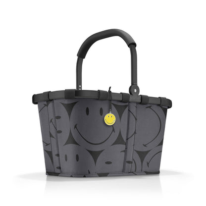 reisenthel carrybag smiley grey – Einkaufskorb mit Innentasche