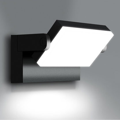ledmo 60W LED Wandleuchte Aussen - KaltWeiss 6000K, Schwenkbar. Sorgt für gerichtete, kaltweiße Aussenbeleuchtung.