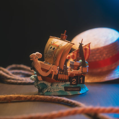 Grupo Erik Ewiger Kalender One Piece Going Merry 3D-Tischkalender