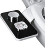 SAMODRA Bidet Aufsatz B006, nicht elektrisch, Doppeldüsen, Kaltwasser – ABS-Gehäuse mit Bedienfeld