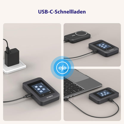 STRONG MIFI900D Mobiler WLAN Router 4G+ LTE Cat6 mit SIM-Steckplatz