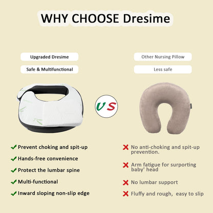 Dresime Stillkissen Klein Ergonomisch – Anti-Reflux Keilkissen