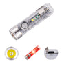 RovyVon A8 G4 LED Schlüsselanhänger-Taschenlampe, 650 Lumen, mit magnetischem Taschenclip und Schlüsselring