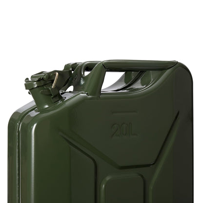 Oxid7 2x 20 Liter Kraftstoffkanister Metall olivgrün