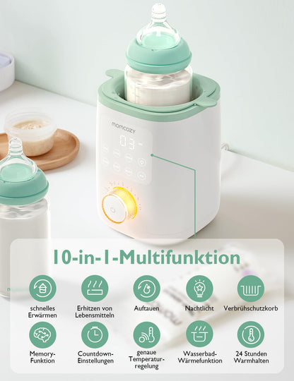 Momcozy Nutri-Flaschenwärmer Babyflaschenwärmer - 9-in-1
