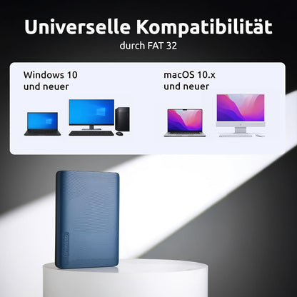 Intenso Memory Safe 2 TB Externe Festplatte 2,5 Zoll USB 3.2