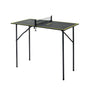 JOOLA Mini Tischtennisplatte Indoor Dark-Grey – Freizeittisch mit Netz