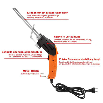 HYPEJET 200W Elektrischer Styroporschneider Heissmesser – Luftgekühlt