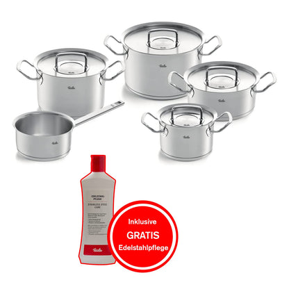 Fissler Original-Profi Collection Kochtopfset – 5-tlg. Edelstahl Induktion