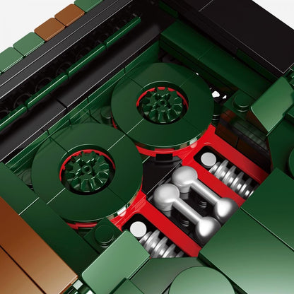 BlueBrixx Pro 106908 Kampfpanzer Leopard 2 A6 - Klemmbausteine