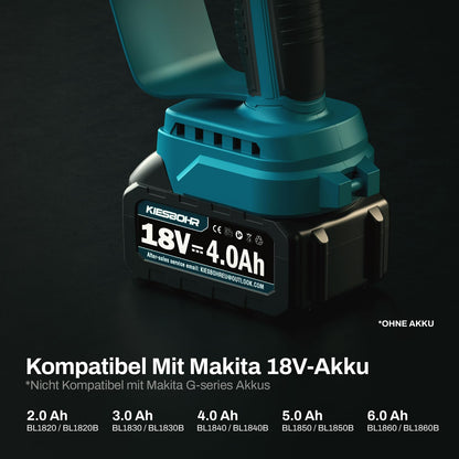 KIESBOHR Akku Kettensäge CS001 8 Zoll – Ohne Akku, Makita 18V