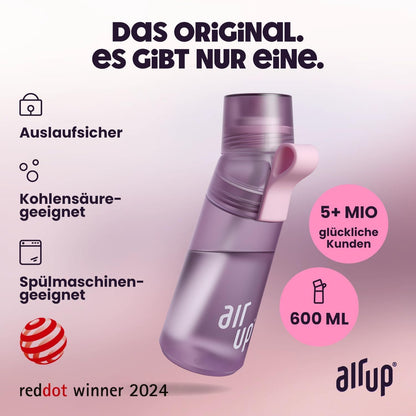 air up Twist Pro Trinkflasche Lavender 600 ml mit 5 Duft-Pods