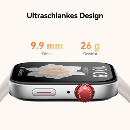 HUAWEI Watch FIT 3 Smartwatch, 1,82 Zoll AMOLED-Display, GPS, Schwarz