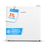 Comfee RCU40WH2(E) Mini-Gefrierschrank 31 L 4-Sterne weiss – kompaktes, freistehendes Standgerät