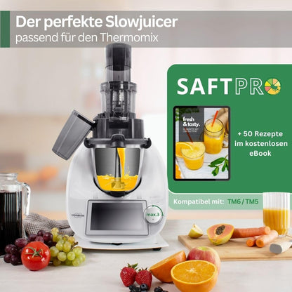 Leckerhelfer SaftPRO Kaltentsafter für Thermomix TM6 TM5