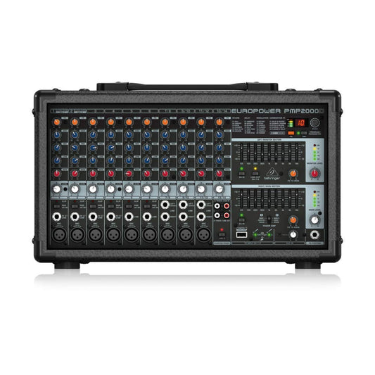 Behringer EUROPOWER PMP2000D Powermixer – 2000W 14-Kanal