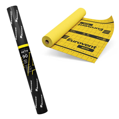 Eurovent AKTIV Zweilagige Aktive Dampfbremse 1.5x50m