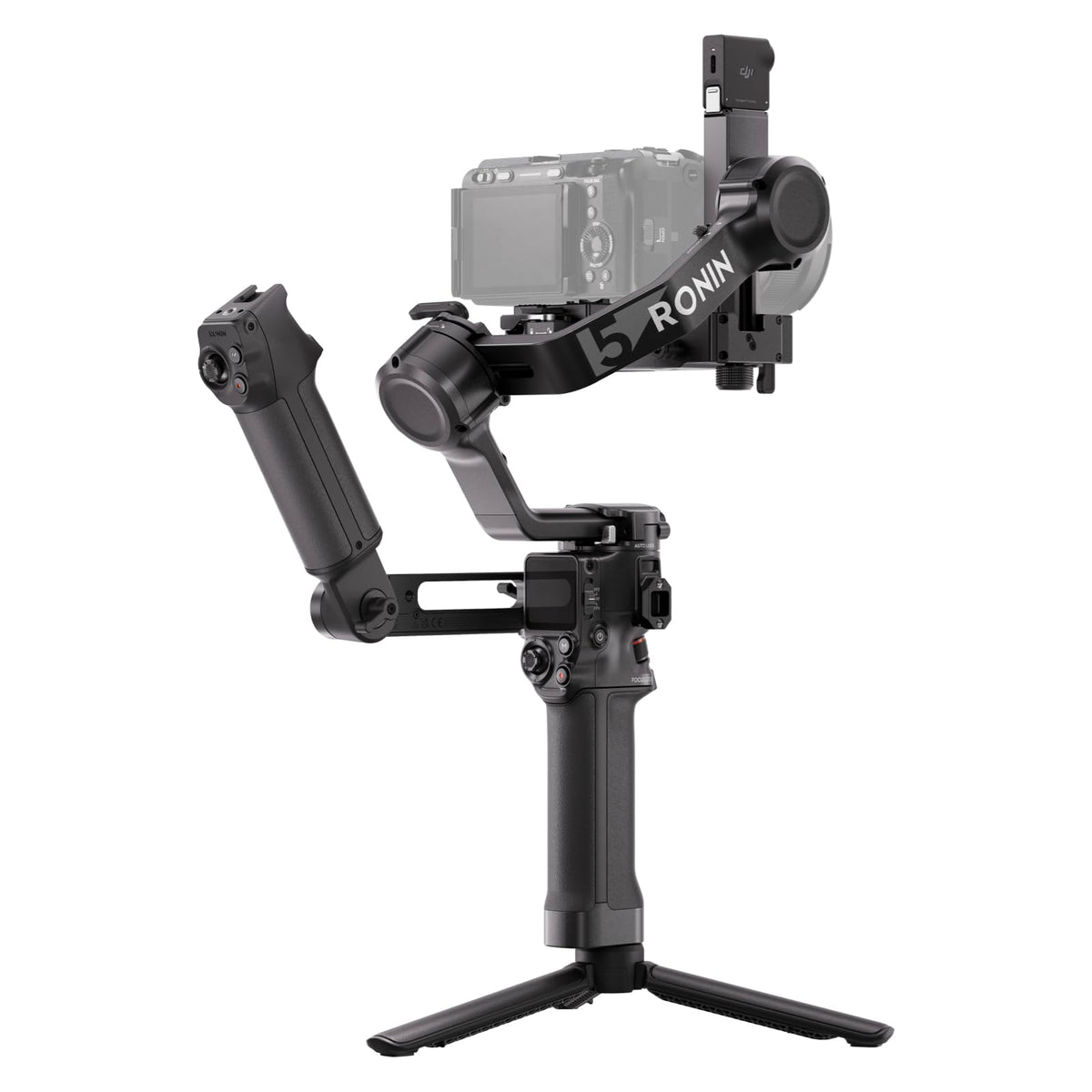 DJI RS 5 Combo Gimbal-Stabilisator mit Tracking-Modul und Aktentaschengriff