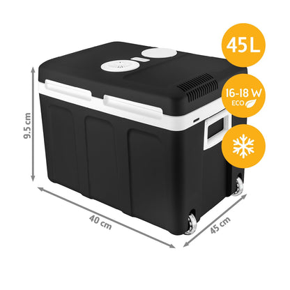 TZS First Austria Thermoelektrische Kühlbox 45L 12V/230V Schwarz