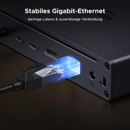 UGREEN Maxidok U712 Thunderbolt 5 Dockingstation, Dual 6K, 100W