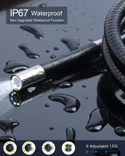 Ralcam Inspektionskamera 8.5mm 4.3" HD 1080P - 1m