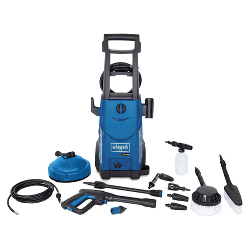 Scheppach HCE2550 Hochdruckreiniger mit 12-tlg. Zubehör-Set