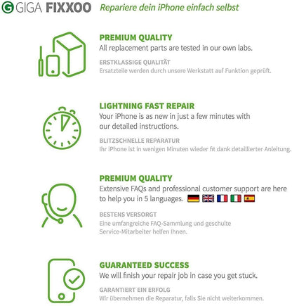 GIGA Fixxoo iPhone 11 Display Reparatur Set – inkl. Werkzeug-Kit