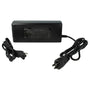 vhbw Ladegerät für Bosch PowerPack 400 / 500 E-Bike Akku, 36 V, schwarzes Kunststoffgehäuse mit 3-Pin-Stecker