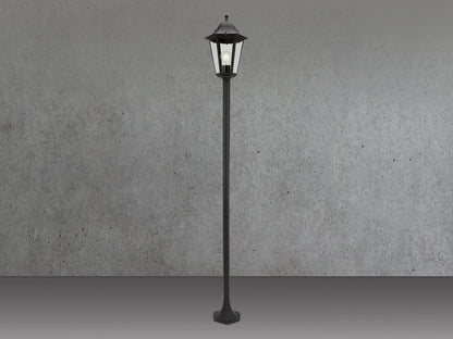 Smartwares Classico Stehleuchte E27 60W Aluminium Glas 170 cm