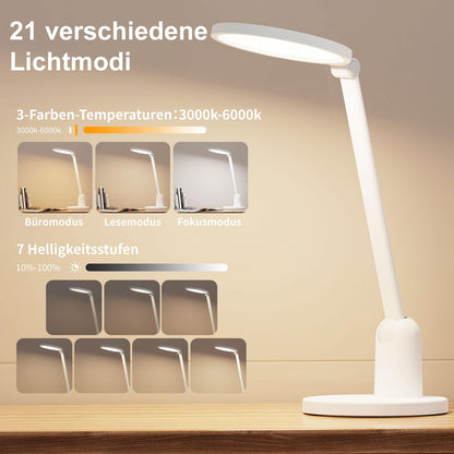 TechLite LED Dimmbar Schreibtischlampe – Ultra Hell