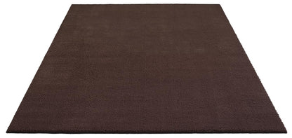 the carpet Relax Kurzflor Teppich in Felloptik, Braun, 200 x 280 cm