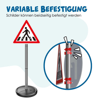 alldoro XXL-Verkehrsset Verkehrserziehung Kinder 60230