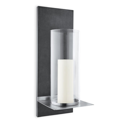 blomus FINCA Wandkerzenhalter M - Edelstahl-matt