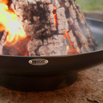 HEAT Outdoor Living BBQ Feuerschale Ø90 cm - Schwarz