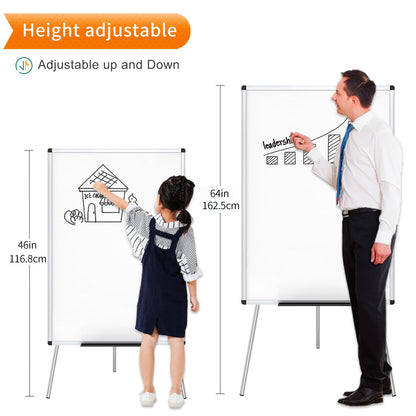 VIZ-PRO Flipchart-Whiteboard EB2436TL, magnetisch, 90 x 60 cm