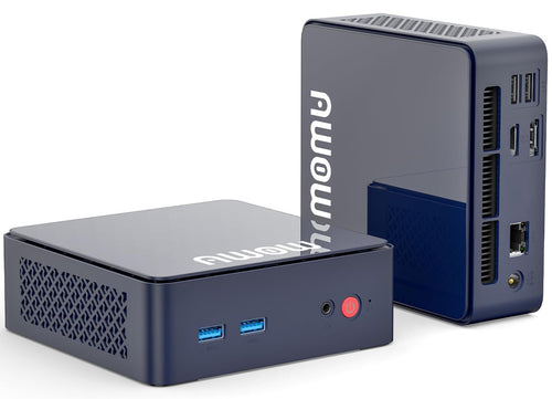 AWOW AK10 Mini-PC, Intel N100, 16 GB RAM, 512 GB SSD, Windows 11 Pro für Homeoffice und Multimedia