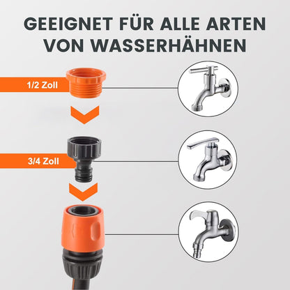 Giraffe Tools Automatische Schlauchtrommel 20m + 2m, 180° schwenkbar