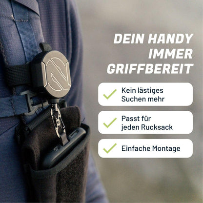 REELOQ PRO Handysicherung mit FLEXLOCK Sicherungsseil, Gurtband