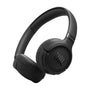 JBL Tune 680 NC On-Ear-Kopfhörer mit Noise-Cancelling, Schwarz, faltbar mit gepolsterten Ohrmuscheln